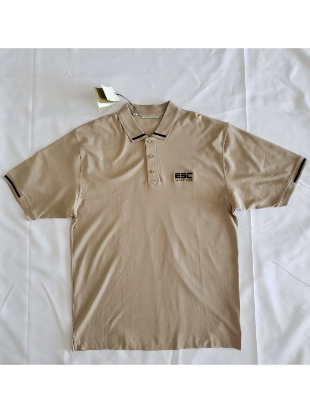 Men's Cutter & Buck 100% Pima Cotton Embroidered Golf Polo Shirt SZ XXL